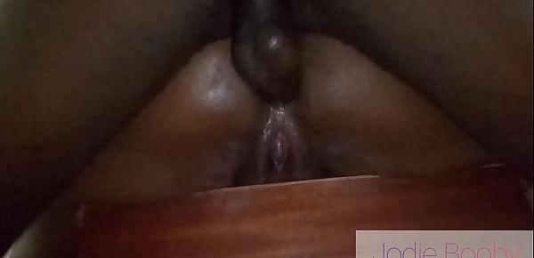  EBONY First Time ANAL... Jodiebooby